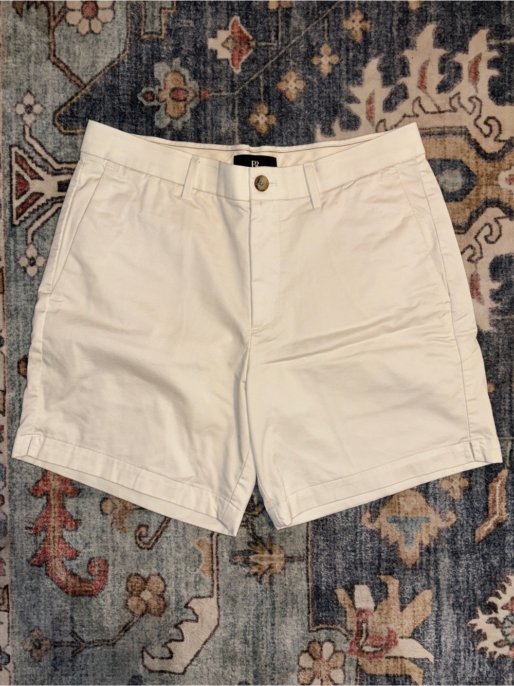 Classic Men's Cream Chino Shorts